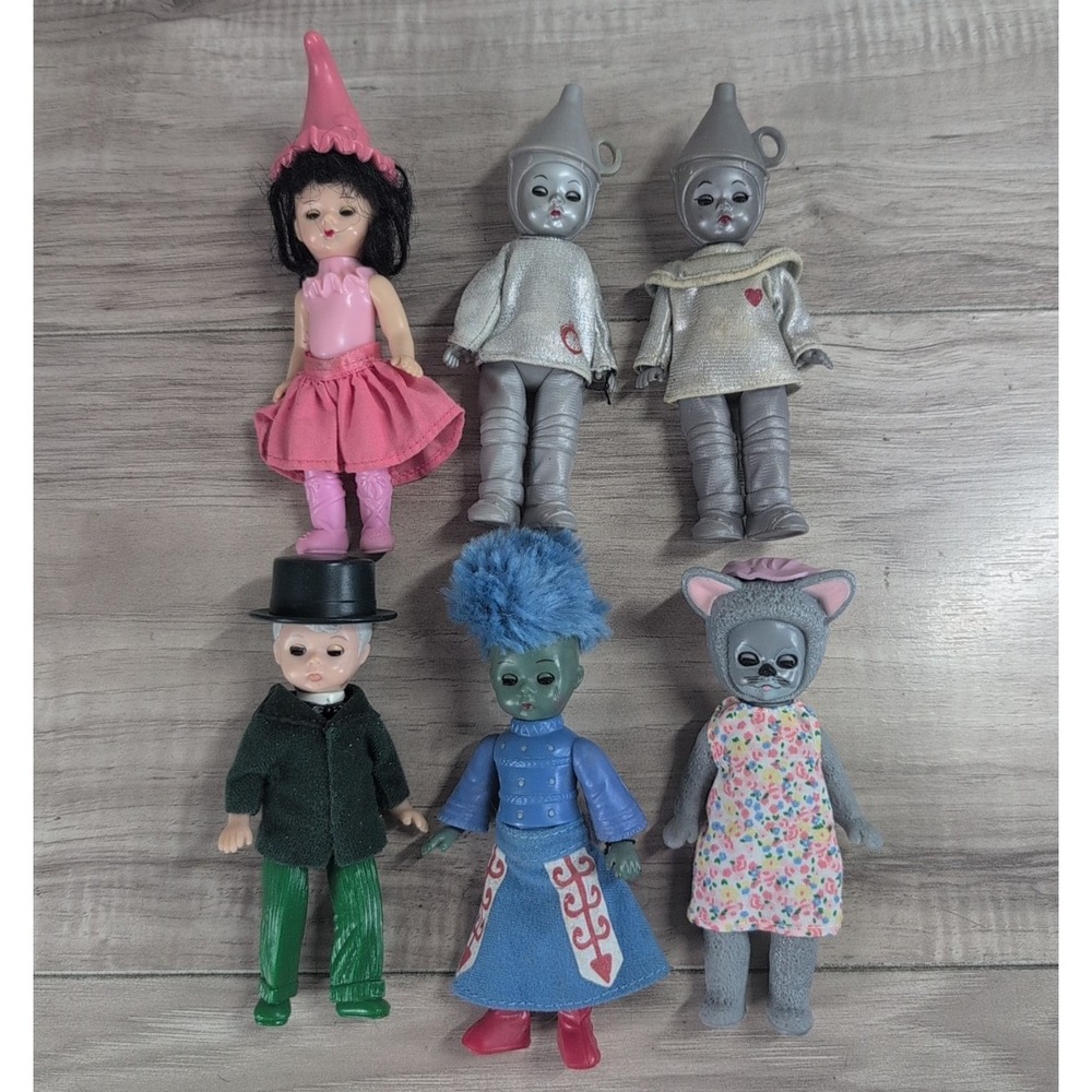 McDonald's Madame Alexander Wizard Of Oz Dolls Vintage LOT OF 6 Happy Meal Toys